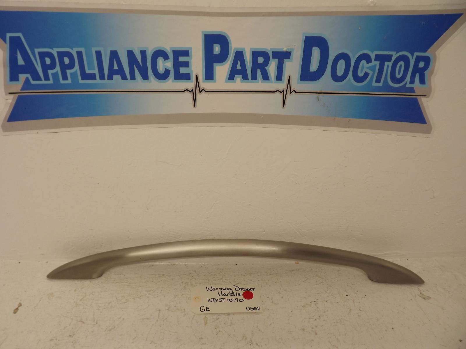 GE Range WB15T10190 Warming Drawer Handle Used GE Range WB15T10190 Warming Drawer Handle Used